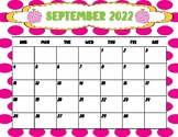 Year long calendar 2022-2023