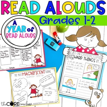 Preview of Read Alouds Bundle - Reading Comprehension - A Year of Read Alouds