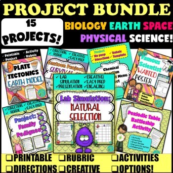 Preview of Science Activities - Emergency Science Sub Plans Bundle