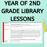 Year of Second Grade Library Lesson Plans 