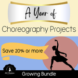 Year of Themed Choreography Challenge Projects BUNDLE Juni