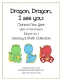 Year of the Dragon: Chinese New Year Math & Literacy Collection