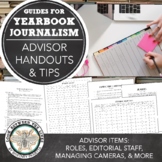 Yearbook Adviser Organization Tips, Adviser Tips, & Editorial Staff Explanations