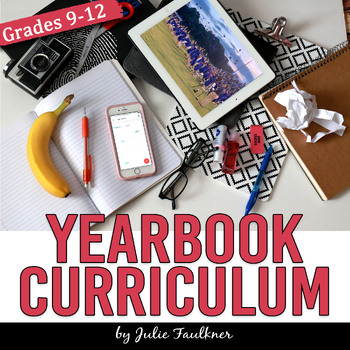 Preview of Yearbook Curriculum BUNDLE+ for Student Journalism Publications