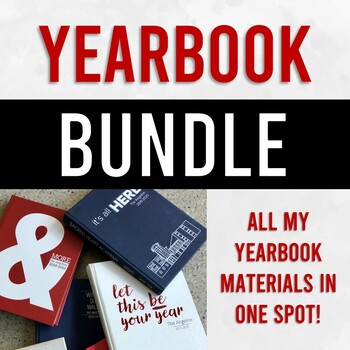 Preview of Yearbook Curriculum Bundle