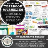 Preview of Yearbook Journalism Curriculum Course w Yearbook Syllabus, Theme, Deadlines etc.