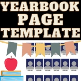 Yearbook Page Template for Microsoft Publisher