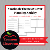 Yearbook Theme & Cover Planning Activity