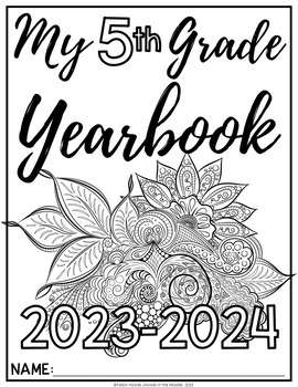 Preview of 2024 Yearbook - Time Capsule - Signing Page - End of the Year - Updates Yearly