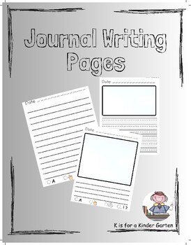 Yearlong Writing Pages by K is for a KinderGarten | TPT