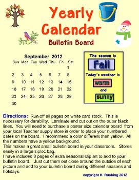 Preview of Calendar Kit
