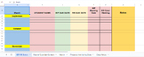 Yearly IEP caseload Organizer