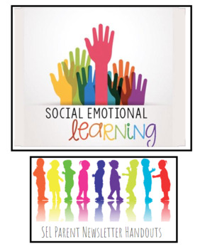 Yearly Social Emotional Learning Lesson bundled W/ Parent Handouts