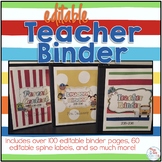 Teacher Binder - School Days Theme - Teacher Survival Guide