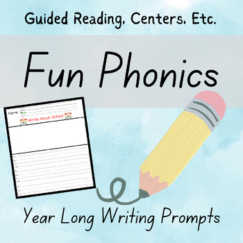 Preview of Yearly Writing Prompts- Fundations Aligned!