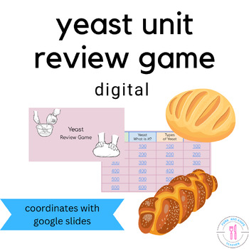 Preview of Yeast Unit Review Game Digital