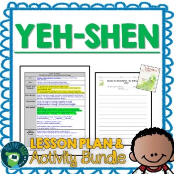 Preview of Yeh Shen by Ai Ling Louie Lesson Plan and Google Activities
