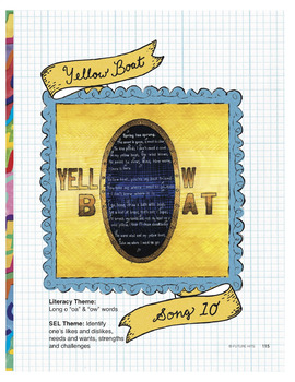 Preview of Yellow Boat (long oa/ow words) - use for SEL and Close Reading as well