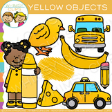 Yellow Color Objects Clip Art