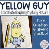Yellow Guy Coordinate Graphing Picture