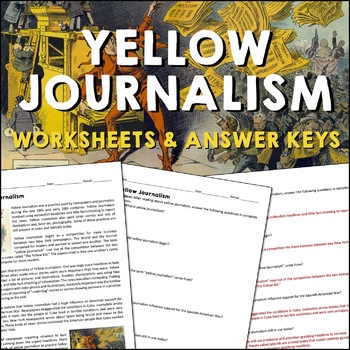 yellow journalism writing assignment