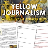 Yellow Journalism US Imperialism Reading Worksheets and An