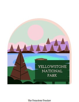 Preview of Yellowstone National Park Animal Identification Activity Pack