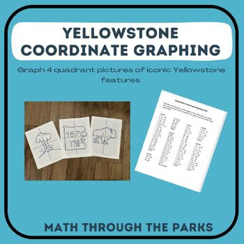 Preview of Yellowstone National Park Coordinate Graphing Activity
