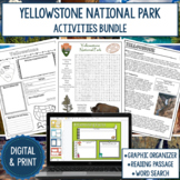 yellowstone national park word search by dr loftin s learning emporium