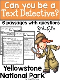 Yellowstone National Park Reading Passages with Questions 