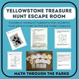 Yellowstone National Park Treasure Hunt Escape Room: Math 