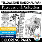 Yellowstone National Park Unit With Coloring Pages Sheets 