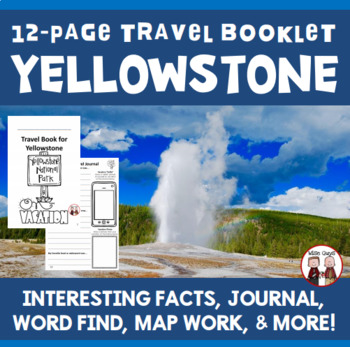 Preview of Yellowstone National Park Vacation Travel Booklet