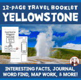 Yellowstone National Park Vacation Travel Booklet