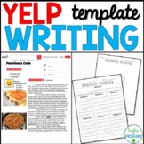 Yelp Informational Opinion Writing Project for Grades 4, 5, 6 | Digital Google