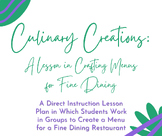 Yes, Chef! A Culinary Creations Direct Instruction Lesson 