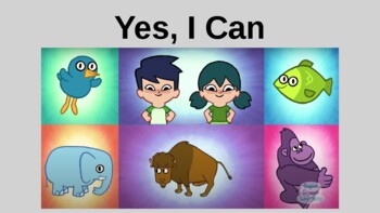 Preview of Yes I Can - AAC Companion Powerpoint