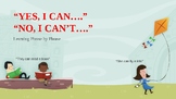 Yes, I Can. No, I Can't. {PowerPoint Lesson}