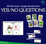 Yes/No Questions Bundle 386 Task Cards + Interactive book 