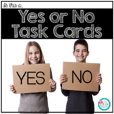 Yes or No Question Task Cards {Is this a...}