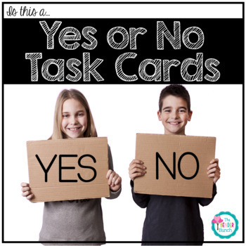 Preview of Life Skills - Yes or No Question Task Cards {Is this a...} for Special Education