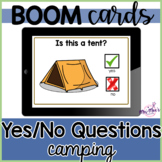 Yes No Questions: Camping: Boom Cards