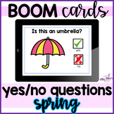 Yes No Questions: Spring: Boom Cards