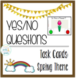 Yes/No Questions: Spring Theme Task Cards