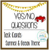 Yes/No Questions: Summer/Ocean Theme Task Cards