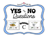 Yes No Questions with Visuals ~ Letter C Sound / Sight Rec