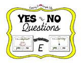 Yes No Questions with Visuals ~ Letter E Sound / Sight Rec