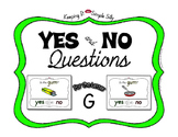 Yes No Questions with Visuals ~ Letter G Sound / Sight Rec