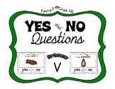 Yes No Questions with Visuals ~ Letter V Sound / Sight Rec