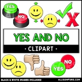 Yes and No Clip Art